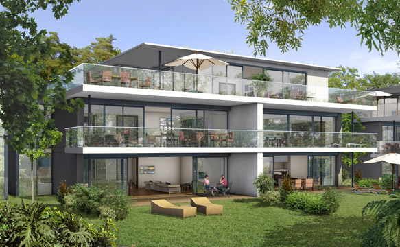 Immeubles de haut standing, Minergie, Lancy